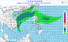 天广东云量增加气温回升
